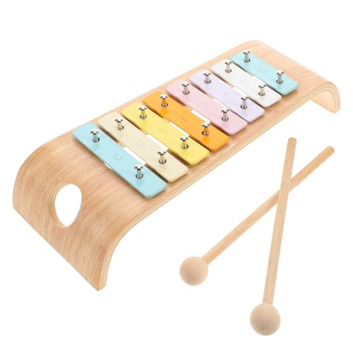Beaupretty Premium Montessori Glockenspiel für Note Xylophon aus Aluminium Musikinstrument zur Musikalischer Fähigkeiten Geeignet für Vorschule und Zuhause von Beaupretty