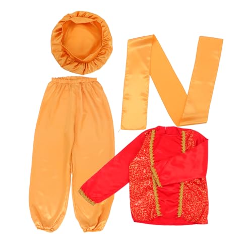 Beaupretty Prinzenkostüm Arabischer Stil mit Hut und Gürtel für Halloween Schulaufführungen und Themenpartys S Königlicher Accessoires für Unvergessliche Auftritte Beaupretty Prinzenkostüm Arabischer Stil mit Hut und Gürtel für Halloween Schulaufführungen und Themenpartys S Königlicher Accessoires für Unvergessliche Auftritte von Beaupretty