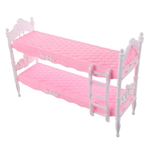 Beaupretty Prinzessin Puppen Etagenbett für Puppenhaus Zubehör für Rollenspiele Fördert Kreativität und Fantasie bei Mädchen Beaupretty Prinzessin Puppen Etagenbett für Puppenhaus Zubehör für Rollenspiele Fördert Kreativität und Fantasie bei Mädchen von Beaupretty