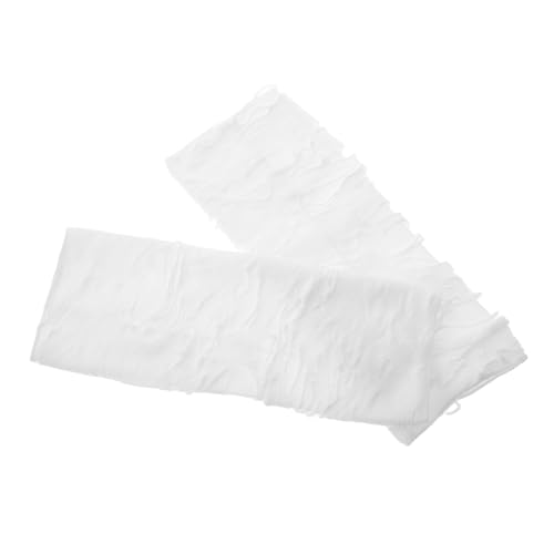 Beaupretty Punk riss Handschuhe Mädchen Handschuhe Hochzeitshandschuhe gruselige handschuhe Halloween-Partygeschenke Armwärmer Halloween-Handschuhe Polyester Weiß von Beaupretty