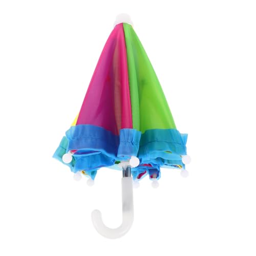 Beaupretty Puppe Regenbogen Regenschirm Puppenregenschirm Kleiner Regenschirm für Puppendekoration Mini Doll Regenschirm Kleiner kleine Regenschirme Stoff Beaupretty Puppe Regenbogen Regenschirm Puppenregenschirm Kleiner Regenschirm für Puppendekoration Mini Doll Regenschirm Kleiner kleine Regenschirme Stoff von Beaupretty