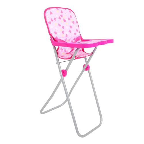 Beaupretty Puppen Hochstuhl Leicht und Kompakt Stabiler Puppenstuhl für Rollenspiele und Kreatives als für Tragbar und Einfach zu Transportieren von Beaupretty