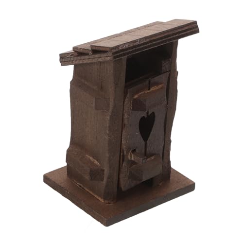 Beaupretty Puppenhaus DIY mit Detailreicher Strohhütte Winziger Toilette Handgefertigten Holzfiguren Realistischem Garten und Dorfambiente für Puppenhausdekoration Beaupretty Puppenhaus DIY mit Detailreicher Strohhütte Winziger Toilette Handgefertigten Holzfiguren Realistischem Garten und Dorfambiente für Puppenhausdekoration von Beaupretty