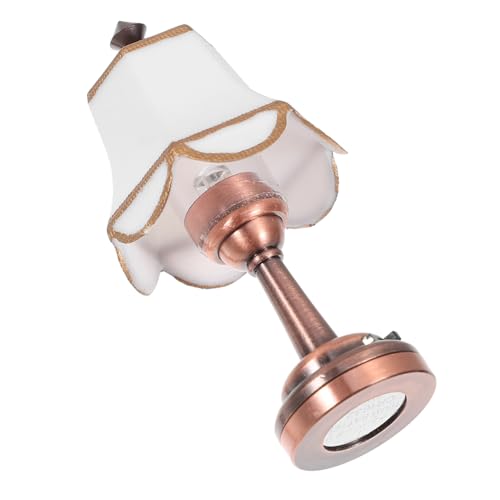 Beaupretty Puppenhaus Deko Langlebige Kompakte Tischlampe für Landschaftsmodelle Geschenkidee für Sammler Beaupretty Puppenhaus Deko Langlebige Kompakte Tischlampe für Landschaftsmodelle Geschenkidee für Sammler von Beaupretty