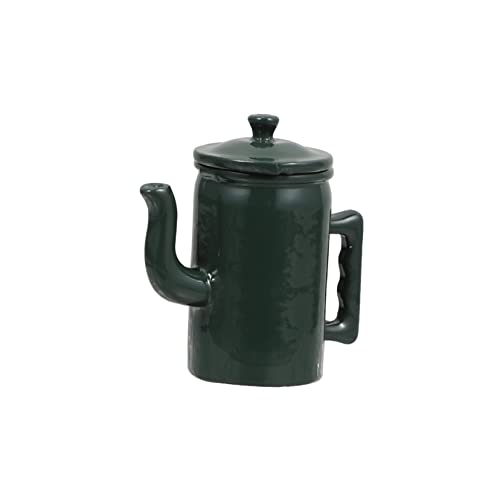 Beaupretty Puppenhaus Deko Stilvoller Mini Wasserkocher mit Deckel Realistische Miniatur Küche Zubehör für Mini Cafe und Spielspaß von Beaupretty