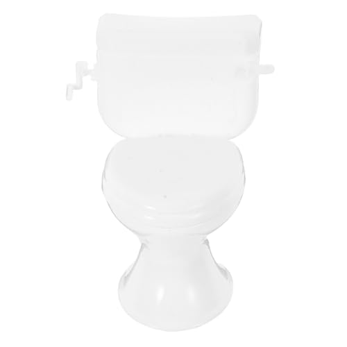 Beaupretty Puppenhaus Mini Toilette Weiß Miniatur Badezimmer Zubehör Realistisches für Zubehör für Puppenhaus Badezimmer Beaupretty Puppenhaus Mini Toilette Weiß Miniatur Badezimmer Zubehör Realistisches für Zubehör für Puppenhaus Badezimmer von Beaupretty