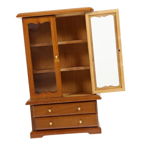 Beaupretty Puppenhaus Möbel DIY Dreistöckiges Regal mit Türen Robustes Wohnzimmer Zubehör Dekoration für Puppenhaus Beaupretty Puppenhaus Möbel DIY Dreistöckiges Regal mit Türen Robustes Wohnzimmer Zubehör Dekoration für Puppenhaus von Beaupretty