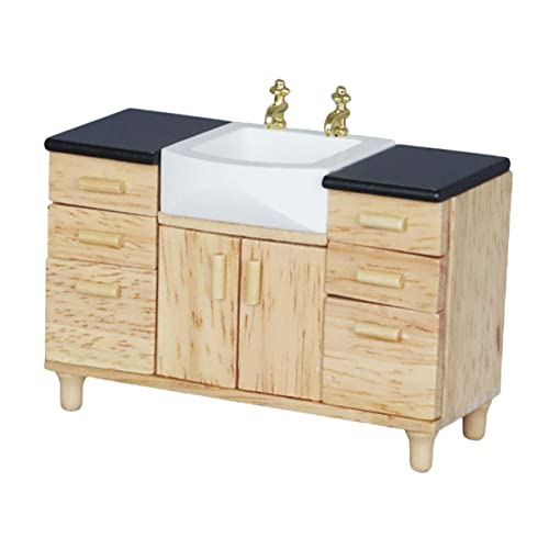 Beaupretty Puppenhaus Zubehör Mini Toilette für Puppenstube Dekoration und von Beaupretty