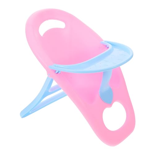 Beaupretty Puppenhochstuhl für Puppen Kinderfreundliches mit Sicherer Konstruktion für Puppenhäuser und Rollenspiele Leicht und Tragbar für Unvergessliche Spielmomente von Beaupretty