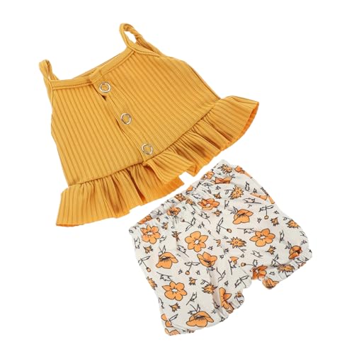 Beaupretty Puppenkleidung Bestehend aus gemusterter Camisole und Shorts für Puppen Weicher Langlebiger Stoff Einfach Anzuziehen Geeignet für Partys und Alltagsspielzeug Beaupretty Puppenkleidung Bestehend aus gemusterter Camisole und Shorts für Puppen Weicher Langlebiger Stoff Einfach Anzuziehen Geeignet für Partys und Alltagsspielzeug von Beaupretty