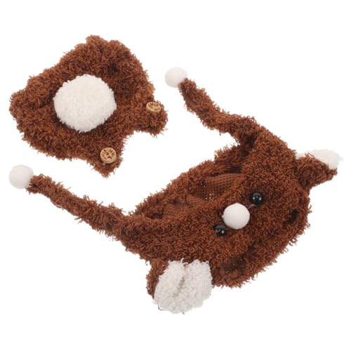 Beaupretty Puppenkleidung Set Braun Bären Kostüm Weicher Jumpsuit Mit Mütze Kuscheliges Outfit Für Puppenhaus Rollenspiel Zubehör Beaupretty Puppenkleidung Set Braun Bären Kostüm Weicher Jumpsuit Mit Mütze Kuscheliges Outfit Für Puppenhaus Rollenspiel Zubehör von Beaupretty