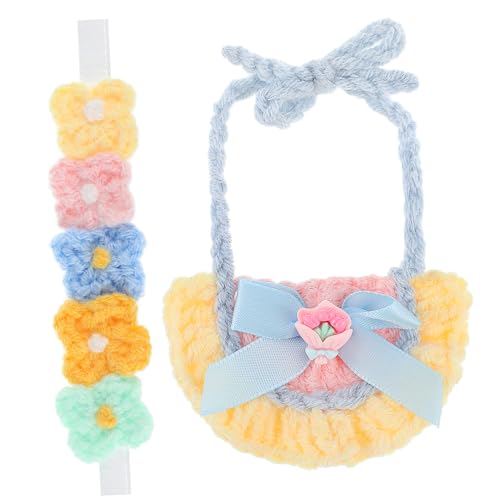 Beaupretty Puppenkleidungsset Kompatibel für Labubu Puppe Modisches Blumen-Haarband und Süßer Halstuch Niedliche Accessoires für Puppenhaus und Rollenspiele Beaupretty Puppenkleidungsset Kompatibel für Labubu Puppe Modisches Blumen-Haarband und Süßer Halstuch Niedliche Accessoires für Puppenhaus und Rollenspiele von Beaupretty