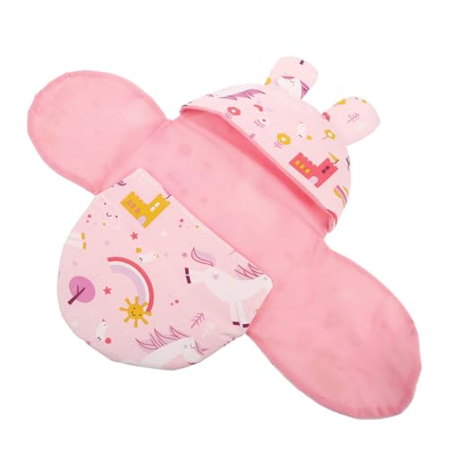 Beaupretty Puppenschlafsack mit Puppenmütze Rosa Einhorn Design für Neugeborene Zubehör für Rollenspiele und Puppenspiel für Puppenliebhaber und Sammler Beaupretty Puppenschlafsack mit Puppenmütze Rosa Einhorn Design für Neugeborene Zubehör für Rollenspiele und Puppenspiel für Puppenliebhaber und Sammler von Beaupretty