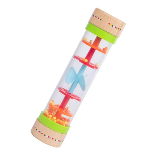 Beaupretty Rainstick für Junge Mädchen Sensory Rain Sound Instrument für Frühe Bildung Fördert Koordination und Musikalität Geeignet für Ab der Geburt von Beaupretty