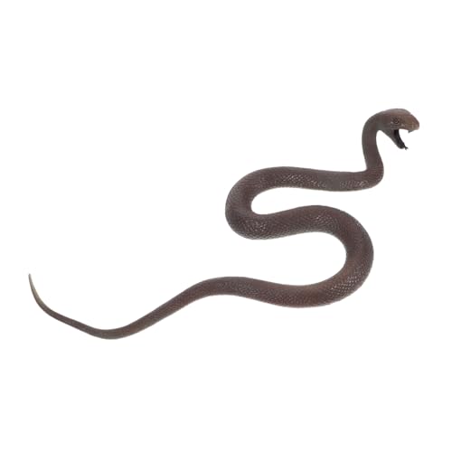 Beaupretty Realistische Große Schwarze Künstliche Schwarze Mamba Schlange aus Weichem TPR für Aprilscherze Vogelabwehr Vielseitige Partydekoration und Praktische Witze von Beaupretty