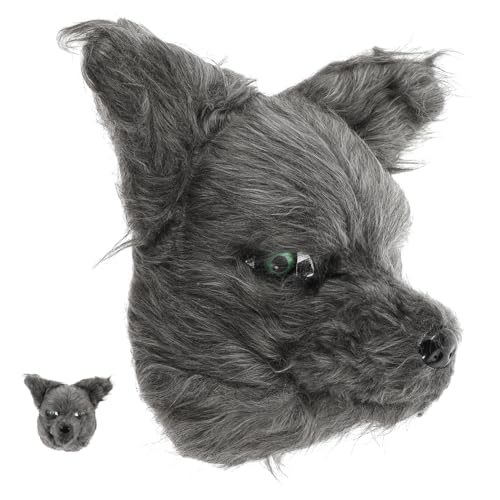 Beaupretty Realistische Halbgesichts Wolf Maske mit Beweglichem Pelzige Cosplay Masquerade Ball Maske Lustiges Halloween Kostüm Requisit für Erwachsene und Teens Beaupretty Realistische Halbgesichts Wolf Maske mit Beweglichem Pelzige Cosplay Masquerade Ball Maske Lustiges Halloween Kostüm Requisit für Erwachsene und Teens von Beaupretty