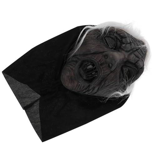 Beaupretty Realistische Hexenmaske Für Erwachsene: Halloween-party-requisite, Gruseliges Kostümzubehör Für Cosplay-maskenball, verkleidung, Gruselige Maske von Beaupretty