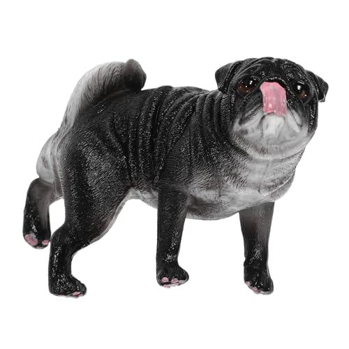 Beaupretty Realistische Pug Hundeskulptur aus Leichtem Kleines Dekoratives Hundemodell für Schreibtisch und Regal Langlebige Haustierfigur als und Wohnaccessoire Beaupretty Realistische Pug Hundeskulptur aus Leichtem Kleines Dekoratives Hundemodell für Schreibtisch und Regal Langlebige Haustierfigur als und Wohnaccessoire von Beaupretty