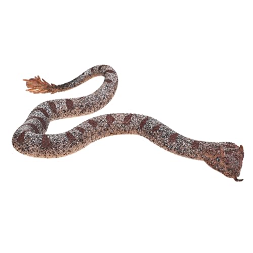 Beaupretty Realistische TPR Silikon Schlange Weiche Gummi Schlange Gartendeko Halloween Streich Vogelabwehr Requisite Pseudocerastes Urarachnoides Beaupretty Realistische TPR Silikon Schlange Weiche Gummi Schlange Gartendeko Halloween Streich Vogelabwehr Requisite Pseudocerastes Urarachnoides von Beaupretty