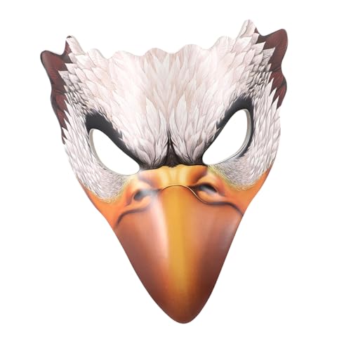 Beaupretty Realistische Weiße Maske Halloween Party Maske Cosplay Tiermotiv mit Verstellbarem Gummiband für Erwachsene und Jugendliche Fasching Maskenball Zubehör Beaupretty Realistische Weiße Maske Halloween Party Maske Cosplay Tiermotiv mit Verstellbarem Gummiband für Erwachsene und Jugendliche Fasching Maskenball Zubehör von Beaupretty