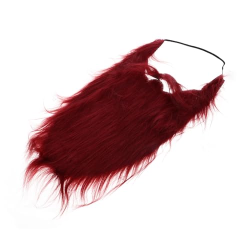 Beaupretty Realistischer Fake Bart Burgundrot Piratenbart für Männer Hochwertiger Stoff Bart Zubehör Halloween Weihnachtsfeier Kostüm Cosplay Zufällige Farbe Beaupretty Realistischer Fake Bart Burgundrot Piratenbart für Männer Hochwertiger Stoff Bart Zubehör Halloween Weihnachtsfeier Kostüm Cosplay Zufällige Farbe von Beaupretty