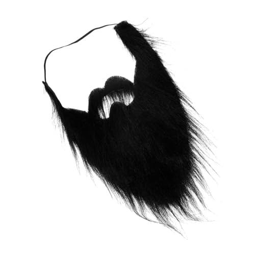 Beaupretty Realistischer Großer Falscher Vollbart mit Schwarzem Plüsch Ergonomisch Geformt für Bequemen Sitz für Halloween Karneval und Cosplay Kostüme Verarbeitet und Hautfreundlich Beaupretty Realistischer Großer Falscher Vollbart mit Schwarzem Plüsch Ergonomisch Geformt für Bequemen Sitz für Halloween Karneval und Cosplay Kostüme Verarbeitet und Hautfreundlich von Beaupretty