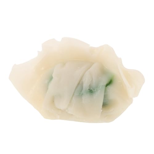 Beaupretty Realistisches Dumpling Modell aus Sicherem PVC Kreative Künstliche Teigtaschen Deko für Küche Tisch Fotografie und Supermarkt Langlebige Lebensnahe Food Attrappe von Beaupretty