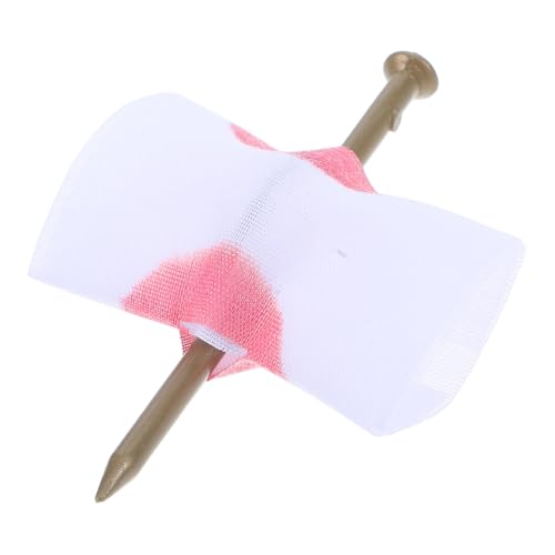 Beaupretty Realistisches Fake Nail Prank Toy mit Einstellbarem Nagel durch Finger Hautfreundliches Halloween Trickspielzeug für Spaß und Party Requisite für Gruselige Streiche Beaupretty Realistisches Fake Nail Prank Toy mit Einstellbarem Nagel durch Finger Hautfreundliches Halloween Trickspielzeug für Spaß und Party Requisite für Gruselige Streiche von Beaupretty