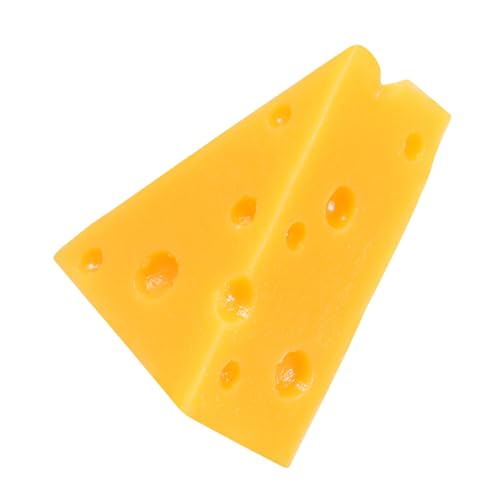 Beaupretty Realistisches Käsesimulationsmodell für DIY Dekorationen und Fotografie Leicht und Langlebig als Tischornament für Bäckereien und Ausstellungen von Beaupretty