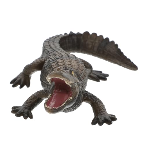 Beaupretty Realistisches Krokodil Modellspielzeug aus Robustem PVC Pädagogisches Tierfiguren Fördert Kognitive Fähigkeiten und Fantasievolles Lernen für Jungen und Mädchen Beaupretty Realistisches Krokodil Modellspielzeug aus Robustem PVC Pädagogisches Tierfiguren Fördert Kognitive Fähigkeiten und Fantasievolles Lernen für Jungen und Mädchen von Beaupretty
