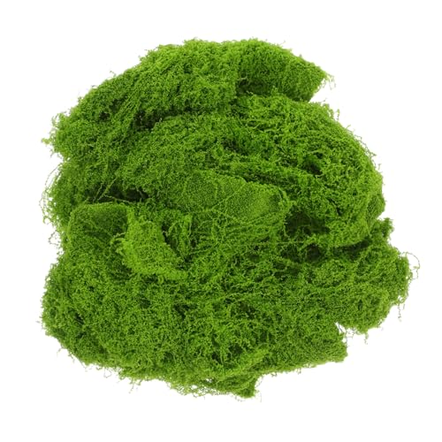 Beaupretty Realistisches Künstliches Landschaftsmoss Feines Modellmoos für DIY Terrarien Aquarium-Dekoration Garten Wohnraumgestaltung Lebensecht Strukturierte Bastelpflanze von Beaupretty