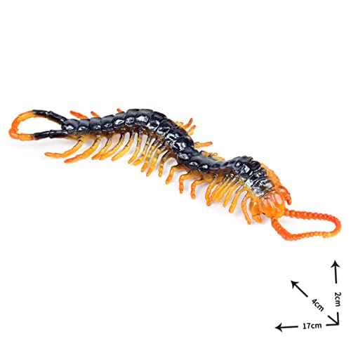 Beaupretty Realistisches Kunststoff Wildtier Centipede Modell Lebensechte Statische Scolopendra Attrappe Lustiges Scherzspielzeug für Geschenkidee für Jungen und Mädchen Ab Jahren Beaupretty Realistisches Kunststoff Wildtier Centipede Modell Lebensechte Statische Scolopendra Attrappe Lustiges Scherzspielzeug für Geschenkidee für Jungen und Mädchen Ab Jahren von Beaupretty