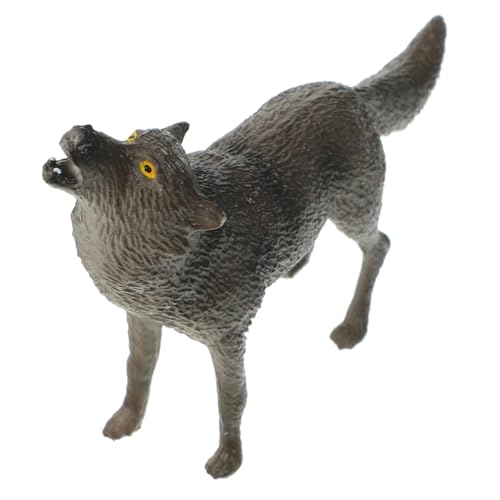 Beaupretty Realistisches Kunststoff Wolf Modell Figur Kinderzimmer Deko Wildtier Nachbildung für Kleinkinder und Familien Tischdekoration Beaupretty Realistisches Kunststoff Wolf Modell Figur Kinderzimmer Deko Wildtier Nachbildung für Kleinkinder und Familien Tischdekoration von Beaupretty