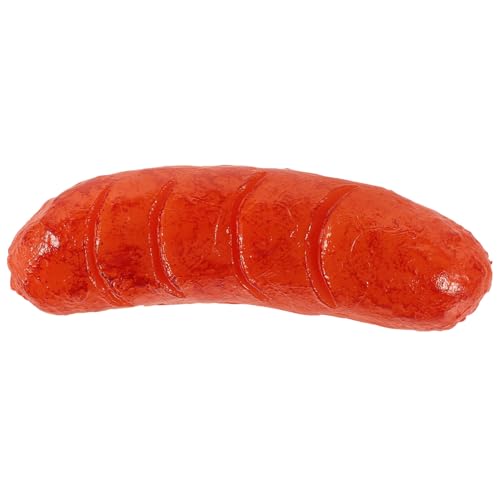 Beaupretty Realistisches PVC Hot Dog Modell Lebensmittel Deko Food Photography Prop Simulation für Restaurant Küchen Party Requisit Langlebig Farbenfroh von Beaupretty