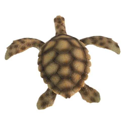 Beaupretty Realistisches Schildkrötenmodell aus Sicherem PVC Pädagogisches Meerestier Fördert Fantasie und Farberkennung Sammel Dekorationsobjekt von Beaupretty