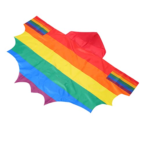 Beaupretty Regenbogen Umhang für Gay Pride Party Dekorativer Cape Vielseitig Einsetzbar für LGBT Feiern Einzigartiges Design für Festliche Langlebig Beaupretty Regenbogen Umhang für Gay Pride Party Dekorativer Cape Vielseitig Einsetzbar für LGBT Feiern Einzigartiges Design für Festliche Langlebig von Beaupretty