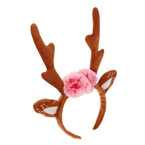 Beaupretty Rehgeweih Haarreif mit Blumen und Ohren Leichtes Hirschgeweih Haaraccessoire für Erwachsene und Jugendliche Vielseitig für Halloween und Weihnachtsfeiern Geeignet Beaupretty Rehgeweih Haarreif mit Blumen und Ohren Leichtes Hirschgeweih Haaraccessoire für Erwachsene und Jugendliche Vielseitig für Halloween und Weihnachtsfeiern Geeignet von Beaupretty