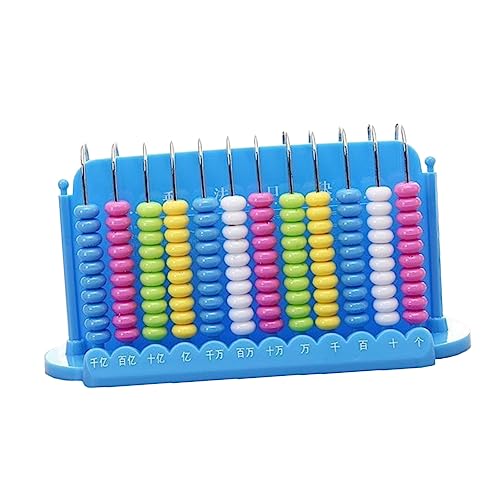 Beaupretty Reihen Plastischer Rechenrahmen für Frühe Bildung Kompakt Sicher und Elegant für Anfänger Mathematik von Beaupretty