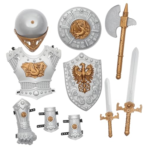 Beaupretty Ritter Kostüm Jungen Mittelalterliches Verkleidungsset für Halloween Party Bühne Fantasie Zubehör Beaupretty Ritter Kostüm Jungen Mittelalterliches Verkleidungsset für Halloween Party Bühne Fantasie Zubehör von Beaupretty