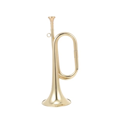 Beaupretty Robuste Messing Trompete für Anfänger Lerninstrument Musikinstrument mit Feiner Politur und Langlebigem Material für Schule und Bühne in Goldfarbe Beaupretty Robuste Messing Trompete für Anfänger Lerninstrument Musikinstrument mit Feiner Politur und Langlebigem Material für Schule und Bühne in Goldfarbe von Beaupretty