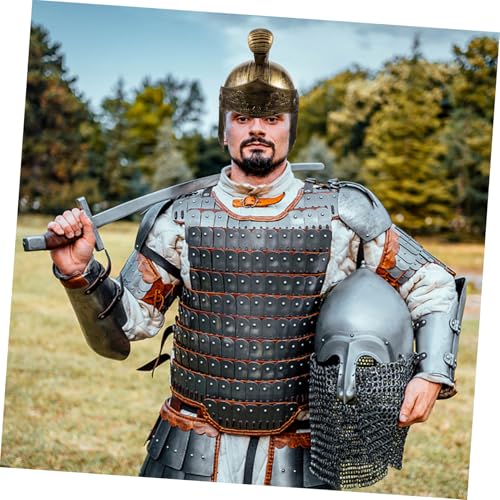 Beaupretty Römischer Soldatenhelm Cosplay Mittelalter Helm Kopfstück Realistisches Design Leicht Zu Tragen Für Halloween Geburtstagsfeiern Und Familienpartys Beaupretty Römischer Soldatenhelm Cosplay Mittelalter Helm Kopfstück Realistisches Design Leicht Zu Tragen Für Halloween Geburtstagsfeiern Und Familienpartys von Beaupretty
