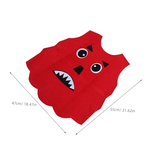 Beaupretty Rollenspiel Kostüm Flammenmonster Kreatives Design Bequemer Sitz Vielseitig für Bühne Party Fotoshooting Jungen Mädchen Verkleidung Kinderkostüm von Beaupretty