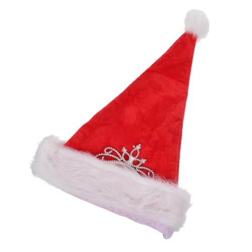 Beaupretty Roter Weihnachtsmütze Plüsch Santa Hat Weicher Warm Halten Unisex Weihnachtsfeier Hut Lustige Xmas Deko Für Erwachsene Party und Neujahr Beaupretty Roter Weihnachtsmütze Plüsch Santa Hat Weicher Warm Halten Unisex Weihnachtsfeier Hut Lustige Xmas Deko Für Erwachsene Party und Neujahr von Beaupretty