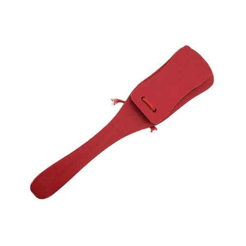 Beaupretty Rotes Holz Castagnetten Leichtes Percussion Instrument Pädagogisches Lernspielzeug für Kleinkinder Tragbar Fördert Hörvermögen und Eltern Junge Mädchen interaktion von Beaupretty
