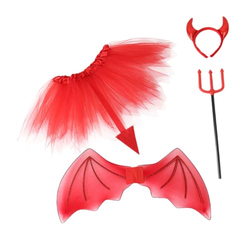 Beaupretty Rotes Teufelsflügel Kostüm für Teilig Teufelshorn Stirnband und Flügel Leichtes Bequemes Cosplay Zubehör für Halloween Party Karneval und Fasching Passend Beaupretty Rotes Teufelsflügel Kostüm für Teilig Teufelshorn Stirnband und Flügel Leichtes Bequemes Cosplay Zubehör für Halloween Party Karneval und Fasching Passend von Beaupretty