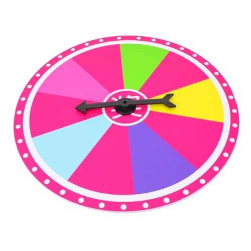 Beaupretty Runder Wandhängender Drehspiel Preisrad Drehplatte für Partys Festivals und Spiele Wiederverwendbar Leicht und Tragbar für Verlosungen und Feierlichkeiten Beaupretty Runder Wandhängender Drehspiel Preisrad Drehplatte für Partys Festivals und Spiele Wiederverwendbar Leicht und Tragbar für Verlosungen und Feierlichkeiten von Beaupretty