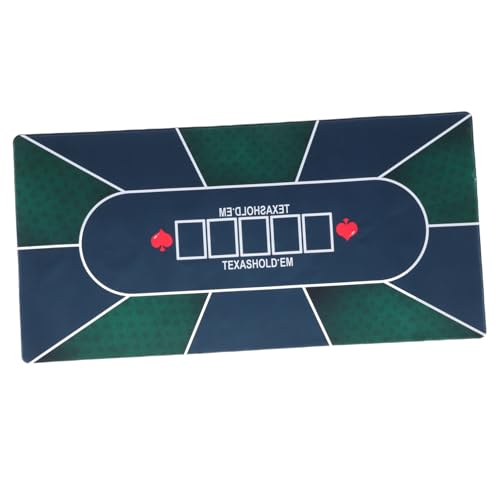 Beaupretty Rutsch Poker Tischmatte Rechteckige Dicke Spielmatte aus Gummi Rutschfester Poker und Brettspiel Tischbezug Tragbar und Passend für Tische Beaupretty Rutsch Poker Tischmatte Rechteckige Dicke Spielmatte aus Gummi Rutschfester Poker und Brettspiel Tischbezug Tragbar und Passend für Tische von Beaupretty
