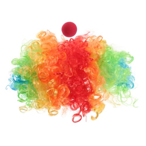 Beaupretty Satz Clownperücken Für Erwachsene Kostüm Clown Kostüm Clown-kostüm Farbenfrohe Perücken Halloween-perücken Für Halloween-perücken Für Erwachsene Clownhut Tuch Beaupretty Satz Clownperücken Für Erwachsene Kostüm Clown Kostüm Clown-kostüm Farbenfrohe Perücken Halloween-perücken Für Halloween-perücken Für Erwachsene Clownhut Tuch von Beaupretty