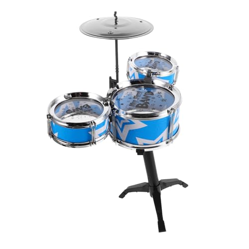 Beaupretty Schlagzeug Set Jazz Trommel Kit mit Realistischem Design Musikinstrument für Kleinkinder zur Musikalischen Früherziehung und Rhythmusförderung Geschenkidee für Jungen und Mädchen von Beaupretty