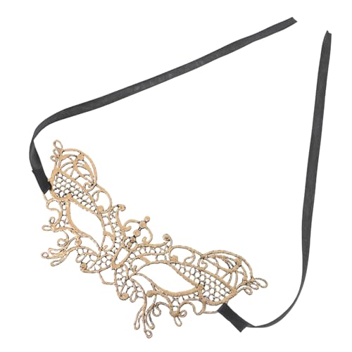 Beaupretty Schmetterlings -Augenmaske Mardi Gras Mask Cosplay-Halbmaske Frauen-Maskerade-Maske Venezianische Halloween-Maske Karnevalsmaske Maskenkostüm Spitze Golden von Beaupretty